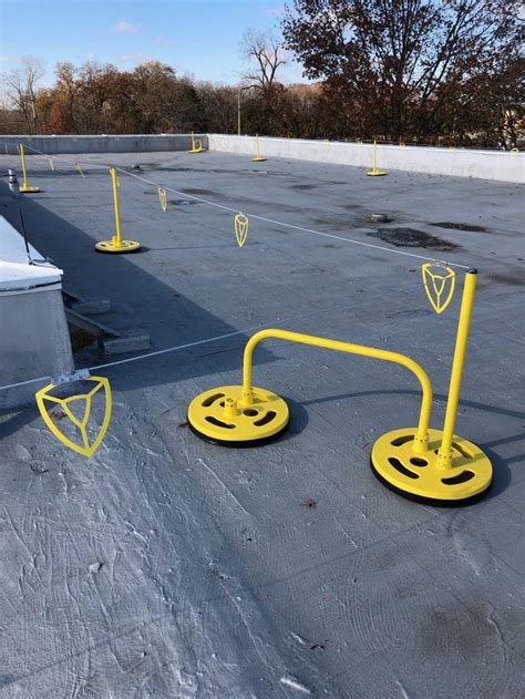 Roof Perimeter Warning Line System Spacing - EDGE Fall Protection