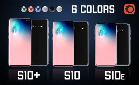 3D samsung galaxy s10 colors model - TurboSquid 1400261