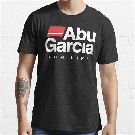 Abu Garcia Logo Essential T-Shirt by fharton | Shirts, Silk t shirt, T shirt