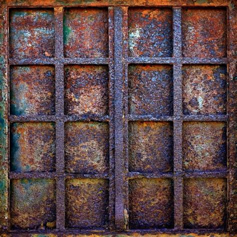 -Rusty-Steel-Door | Iron windows, Grungy, Rusty