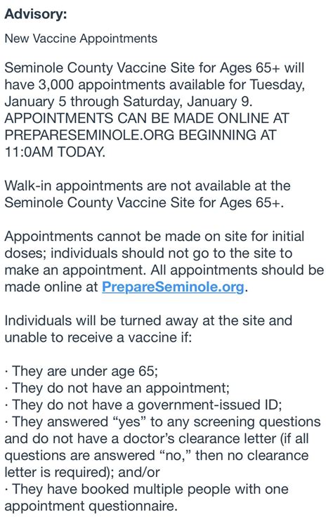 At 11AM 3,000 spots for the COVID vaccine will open for folks 65+. : r/orlando