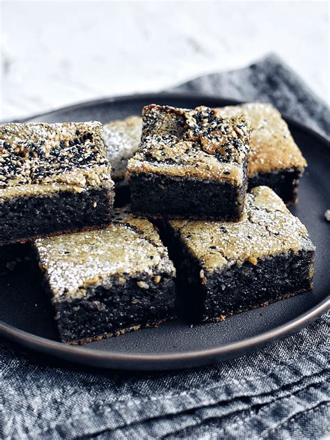 Black Sesame Mochi Cake | The Subversive Table