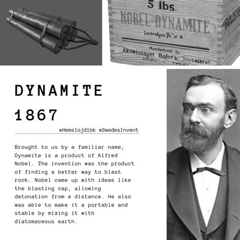 Dynamite | Alfred nobel, Facebook sign up, Inventions