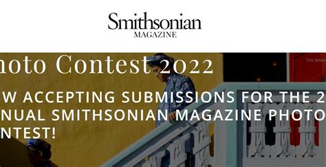 Smithsonian Magazine Photo Contest ends 30 November 2022 | Photo ...