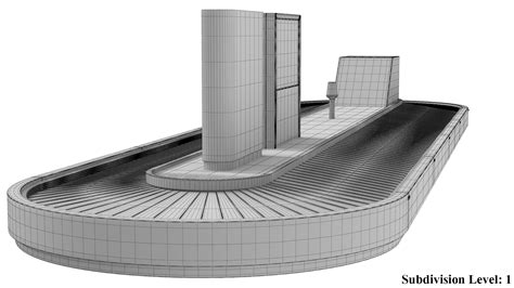 Airport Baggage Carousel 3D Model $29 - .obj .ma .max .c4d .fbx - Free3D