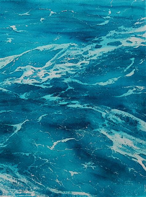 18+ Ocean Blue Painting - AdenJarlath