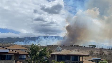 Kapalua Fire Now 80% Contained, 550 Acres Burned : Maui Now