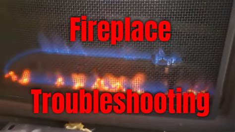 Troubleshooting a Gas Fireplace - YouTube