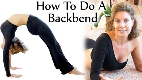 Backbend Stretches! Beginners Yoga Flexibility Challenge, Tutorial, How ...