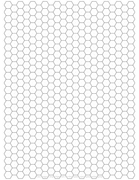 Printable Hex Grid - Printable Word Searches