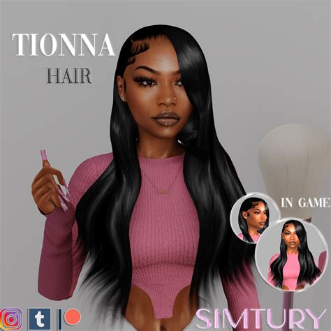 Sierra The Simmer's CC Finds | Sims hair, Sims 4 black hair, Afro hair ...