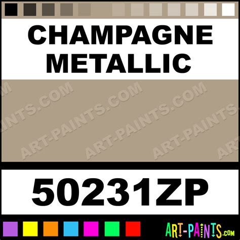 Champagne Metallic Factory Match Spray Paints - Aerosol Decorative Paints - 50231ZP - Champagne ...