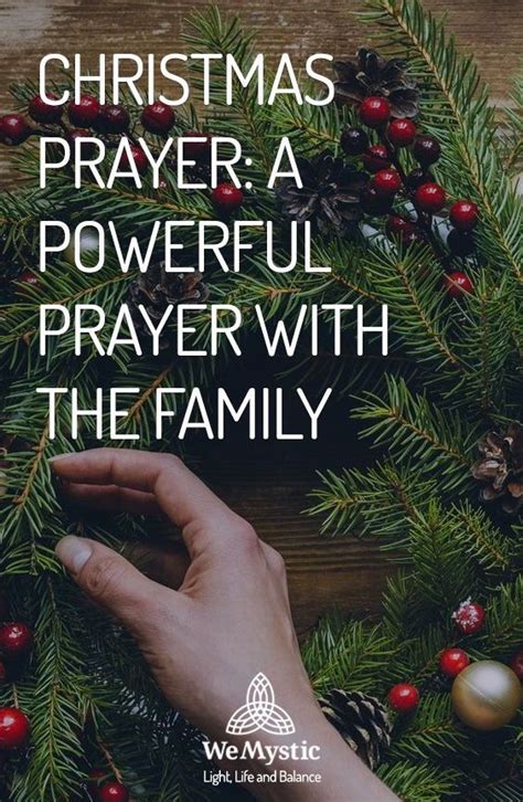 Christmas prayer a powerful prayer with the family – Artofit