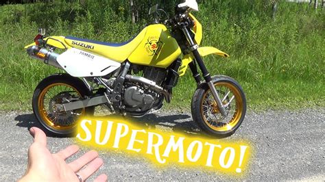 2006 suzuki Dr650 Supermoto Walk around - YouTube