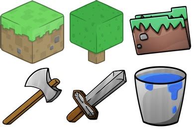 Minecraft Diamond Sword Icon #134432 - Free Icons Library