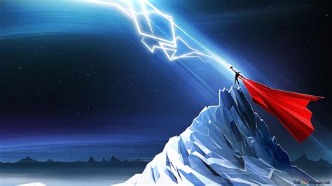 Thor Lightning 4K wallpaper download