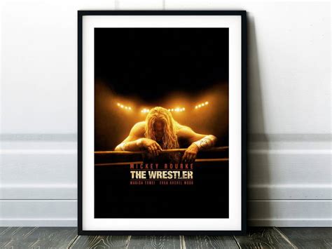 The Wrestler Movie Poster - Classic 00'S Vintage Wall Film Art Print Photo – Poster | Canvas ...