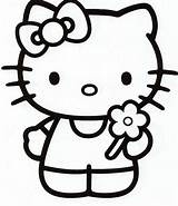 Girly Hello Kitty Coloring Pages  Cool sketch template