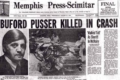 SHERIFF BUFORD PUSSER... - Buford Pusser: The Other Story