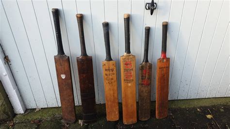 Old Vintage Cricket Bat Used in the UK wooden 1940-1950 | Etsy