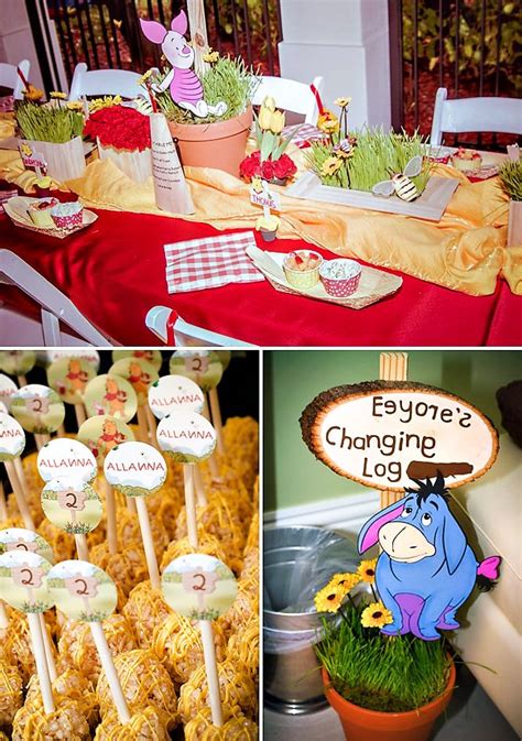 {Hundred Acre Wood} Winnie the Pooh Birthday Party // Hostess with the Mostess®