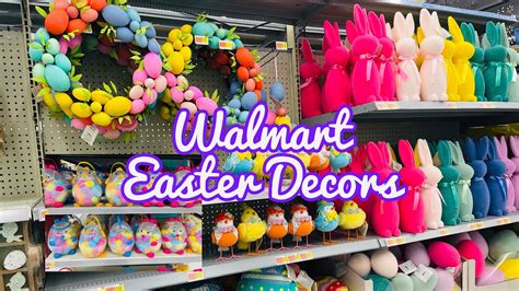 WALMART EASTER DECOR 2023 🌼 EASTER DECORATIONS 🌸 EASTER DECOR - YouTube