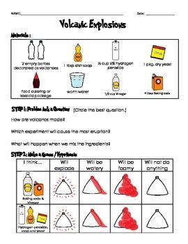 Easy Steps To Make A Volcano - Element