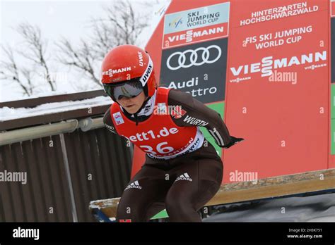 FIS World Cup Ski Jumping Women - Individual Competition Stock Photo ...