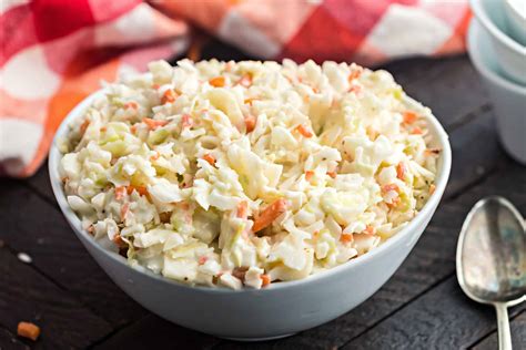 KFC Coleslaw Recipe - Shugary Sweets