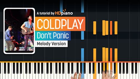 Don't Panic by Coldplay Piano Tutorial | HDpiano