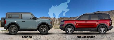 Bronco vs. Bronco Sport: Unleash Your Adventure with Ford's Dynamic Duo