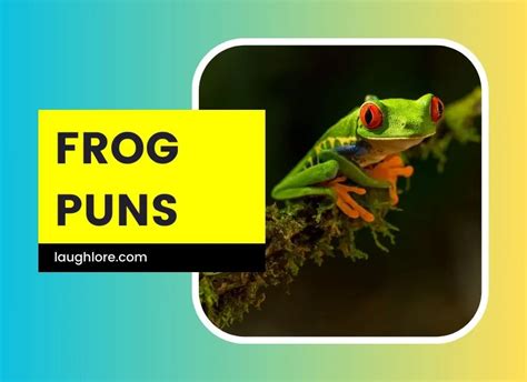 125 Frog Puns