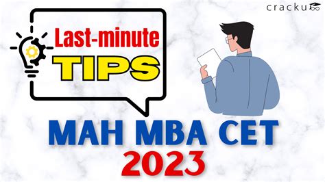 Last-Minute Tips For MAH CET 2023 [Test-taking Strategy By Experts ...