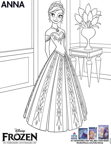 Disney's Frozen Coloring Pages And Printables For Kids!