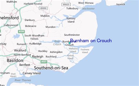 Burnham on Crouch Tide Station Location Guide