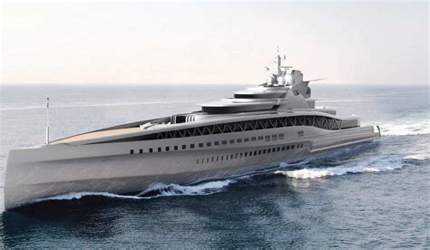 145m Fincantieri superyacht Fortissimo concept designed by Ken Freivokh — Yacht Charter ...