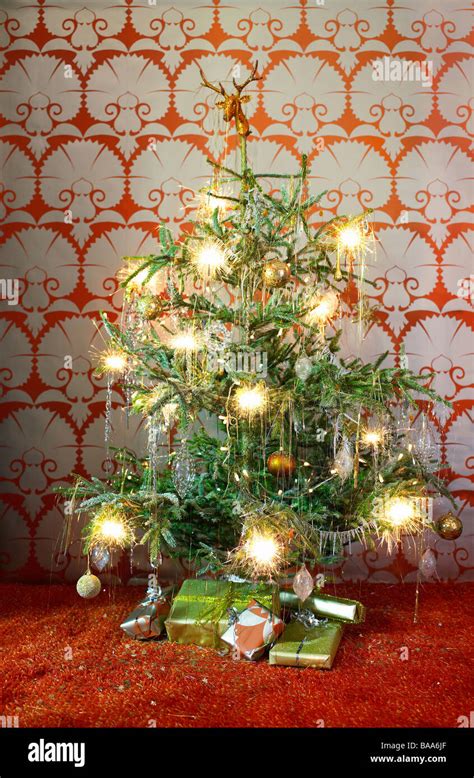 A christmas tree, Sweden Stock Photo - Alamy