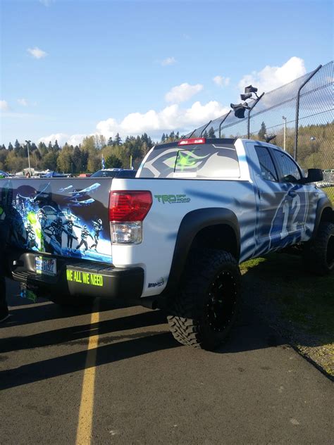 seahawks cars at the speedway (more in comments) : r/Seahawks