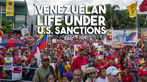 Life in Venezuela under US sanctions, resisting the imperial gangsters in Washington | Moderate ...