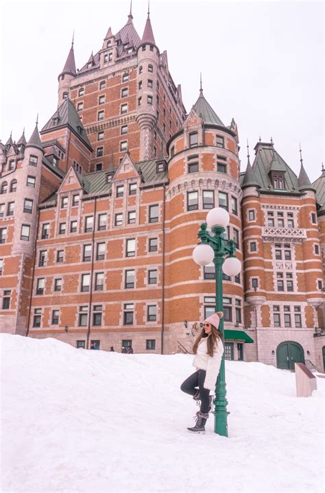 7 Things to Do in Quebec City in Winter - Chateau Fairmont Frontenac ...