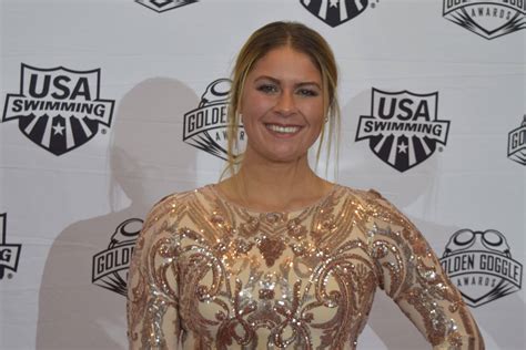 Elizabeth Beisel Hosting 'In The Village' Podcast from Winter Olympics