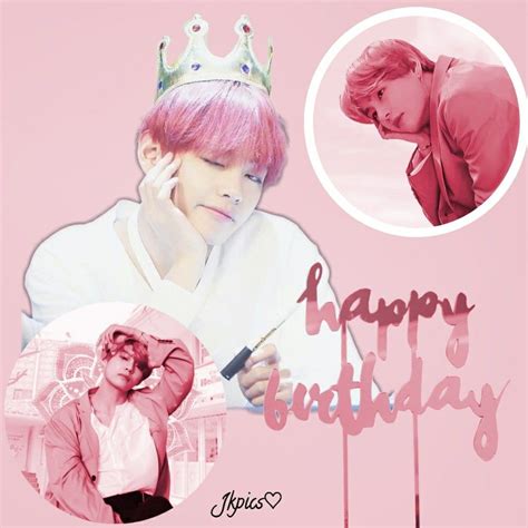 Happy Birthday my Life 김태형 (Kim Taehyung) [181230] 💕🎉 | Kim taehyung wallpaper, Bts v birthday ...