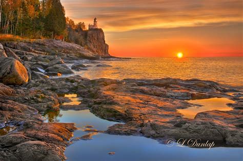 30.41 - Split Rock Lighthouse: Sunrise Calm (HDR) photo - Larry & Linda Dunlap photos at pbase.com