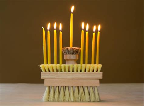 DIY Menorah Ideas - Hanukkah Crafts, Easy Menorah | Apartment Therapy