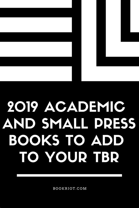 Some of the Best Upcoming 2019 Small Press and University Press Books