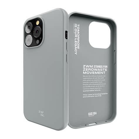 Questions and Answers: Zero Waste Movement Apple iPhone 13 Pro Eco-Friendly Phone Case Gray 004 ...