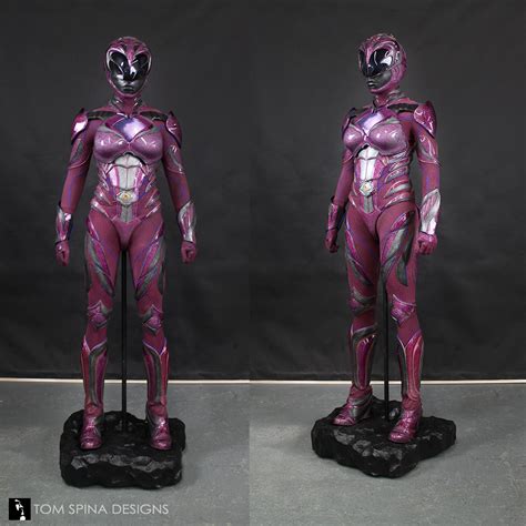 Pink Power Ranger Costume Display - Tom Spina Designs » Tom Spina Designs