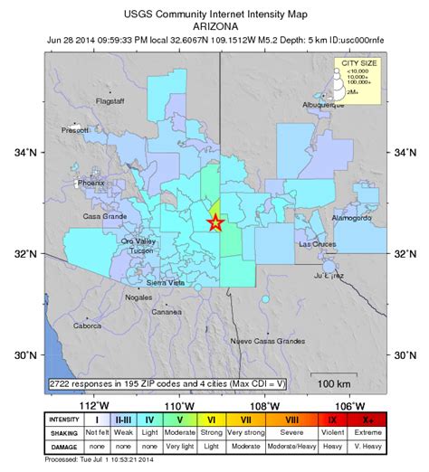 Duncan M5.3 Earthquake of June 2014 and Temporary Seismic Network ...