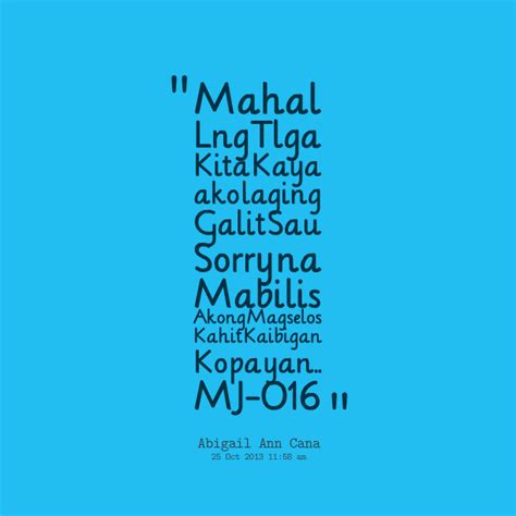 Mahal Kita Quotes. QuotesGram