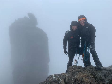 Guided ascents of the Inaccessible Pinnacle, Isle of Skye — Scott ...